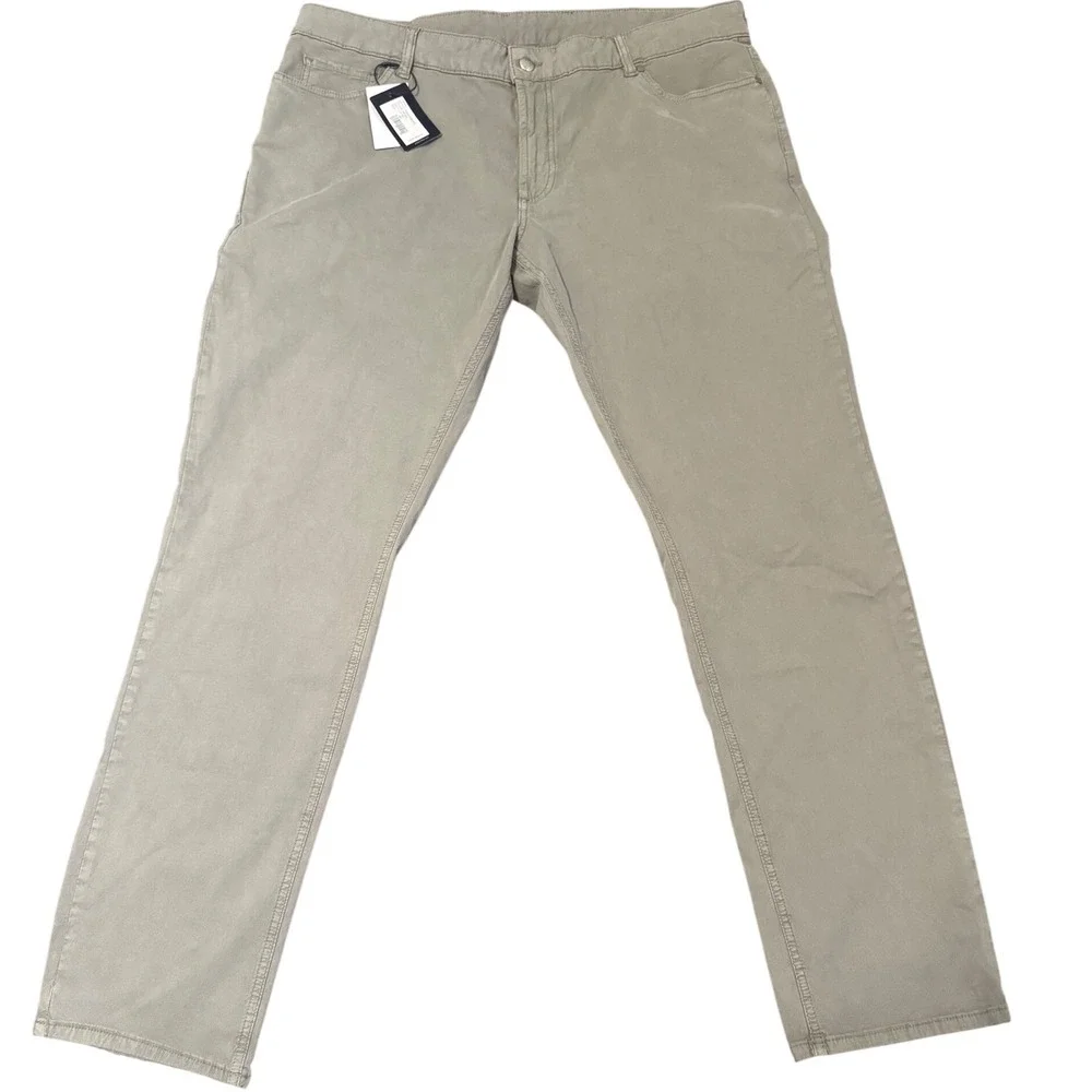 Peter Millar Crown Crafted Men‎ 40/32 Chinos Light Green 5 Pocket Stretch Pants